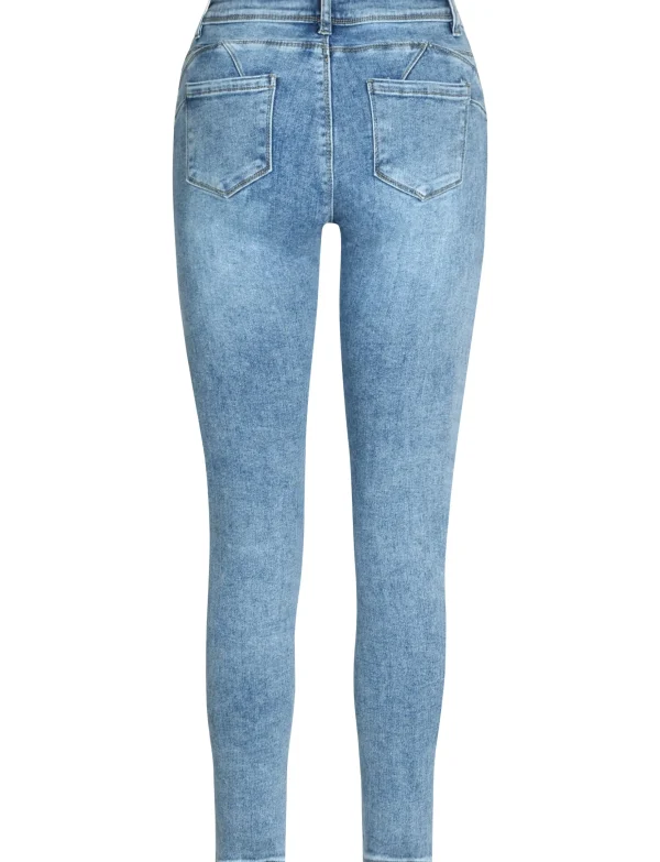 Nina Carter | Skinny jeans P505-21 Blauw