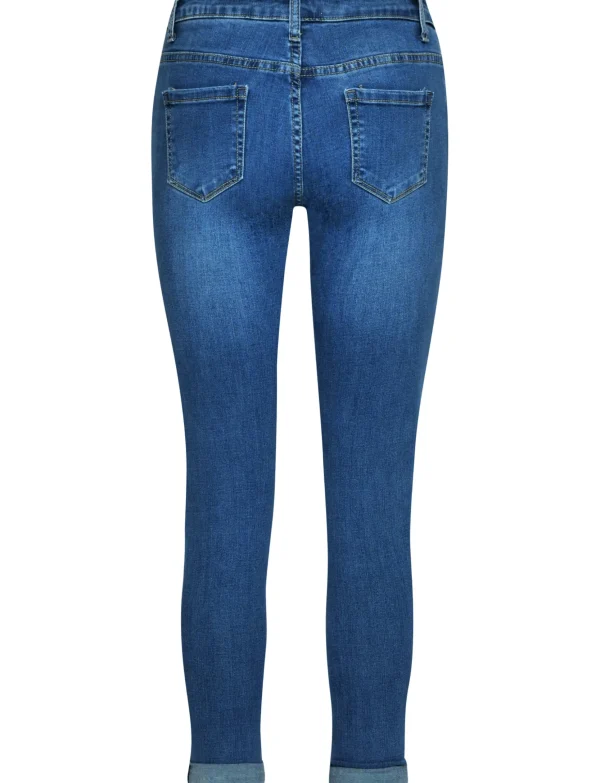 Nina Carter | Skinny jeans P508 Donkerblauw