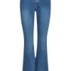 Norfy | Flared jeans 8445 Blauw