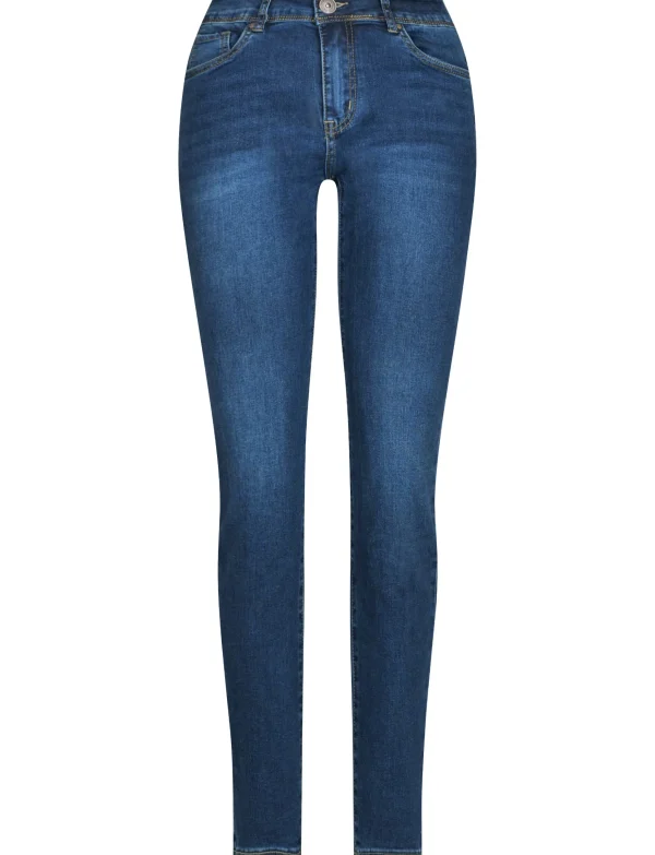 Norfy | Skinny jeans 8448-1 Donkerblauw