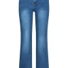 Norfy | Straight fit jeans 8367 Blauw