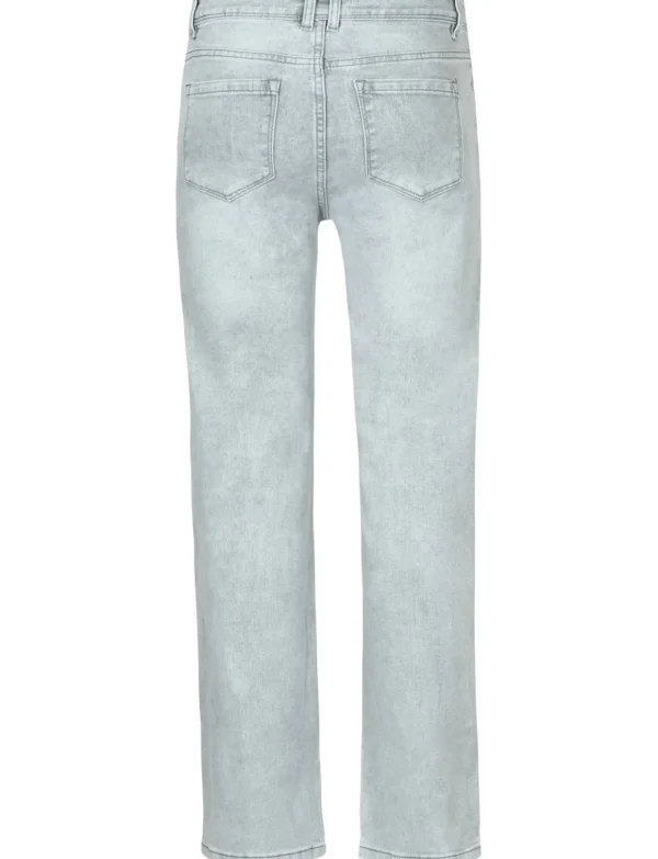 Norfy | Straight jeans 8631-1 Grijs