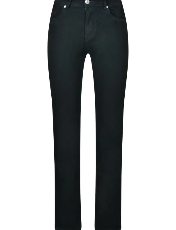 Norfy | Straight jeans 8634-1 Zwart