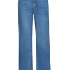 Norfy | Wide leg jeans 8346 Blauw