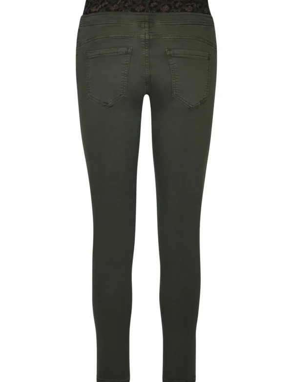 Onado | Jog jeans H4009 Donkergroen