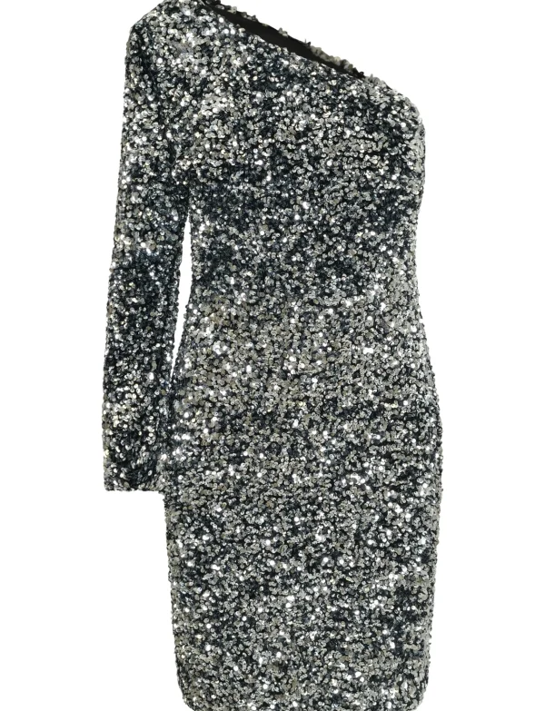 One Shoulder Dress Dina Zilver