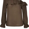 One shoulder top Evita Bruin