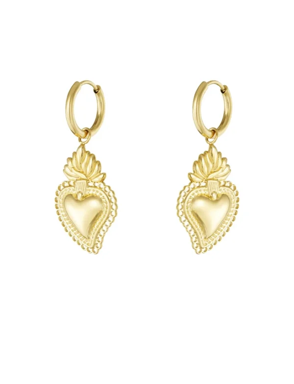 Oorbel Flame Goud