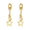 Oorbel Star Goud