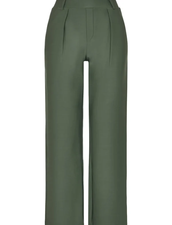 Pantalon Quinn Donkergroen