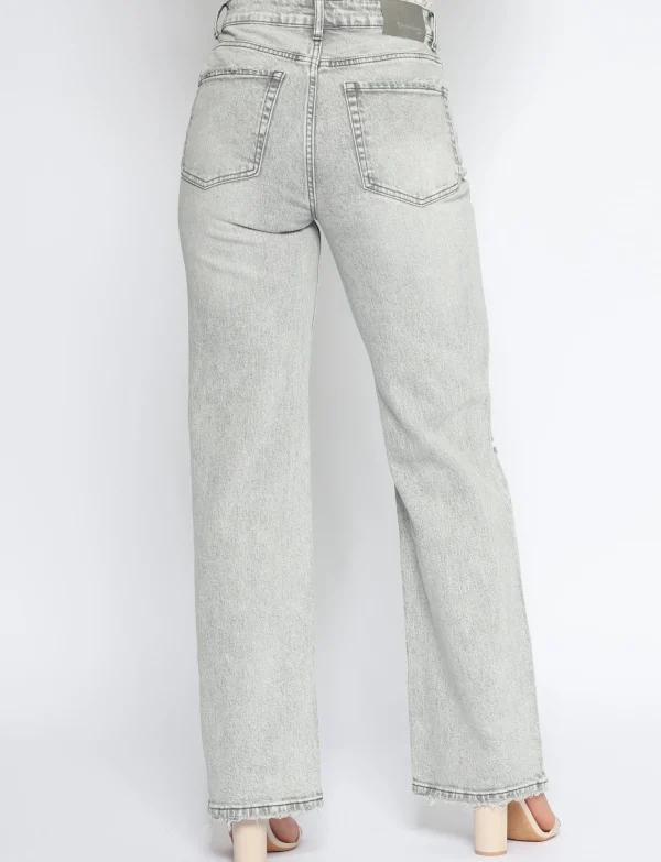 Queen Hearts | the Wide leg, full length Grijs