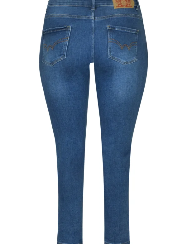Redseventy | Mom jeans M273-14 Blauw