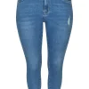 Redseventy | Skinny jeans F170-14 Blauw
