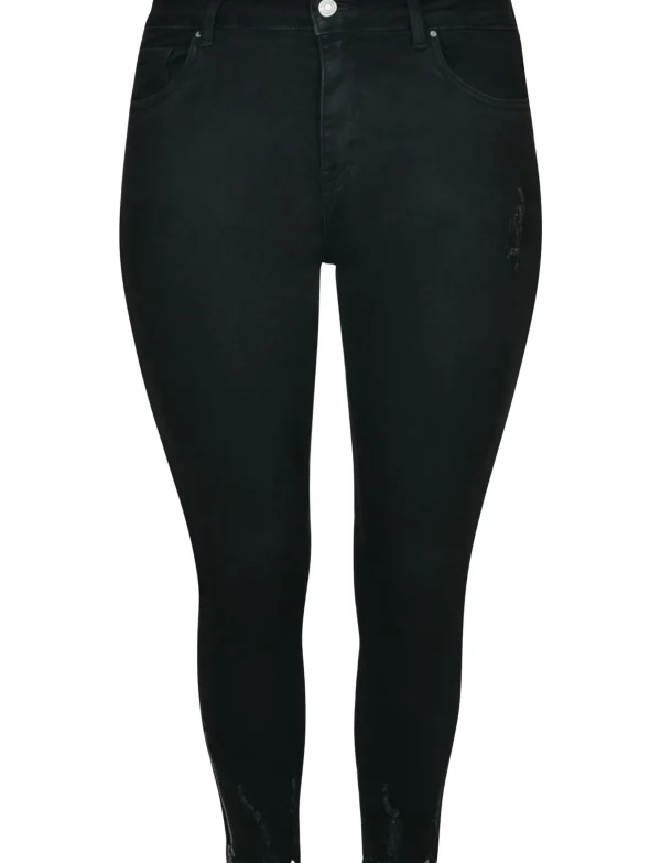 Redseventy | Skinny jeans F170-2 Zwart
