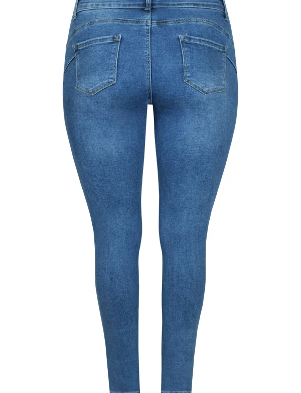 Redseventy | Skinny jeans F326 Blauw