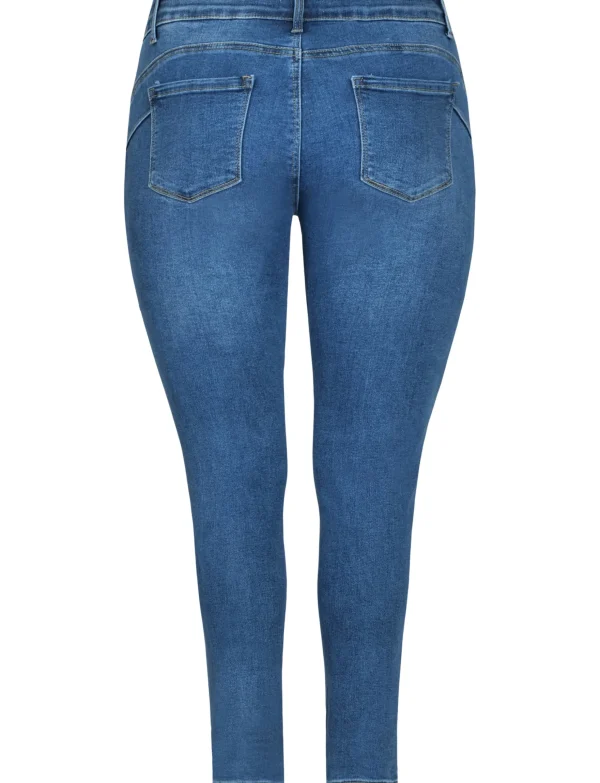 Redseventy | Skinny jeans F368 Blauw