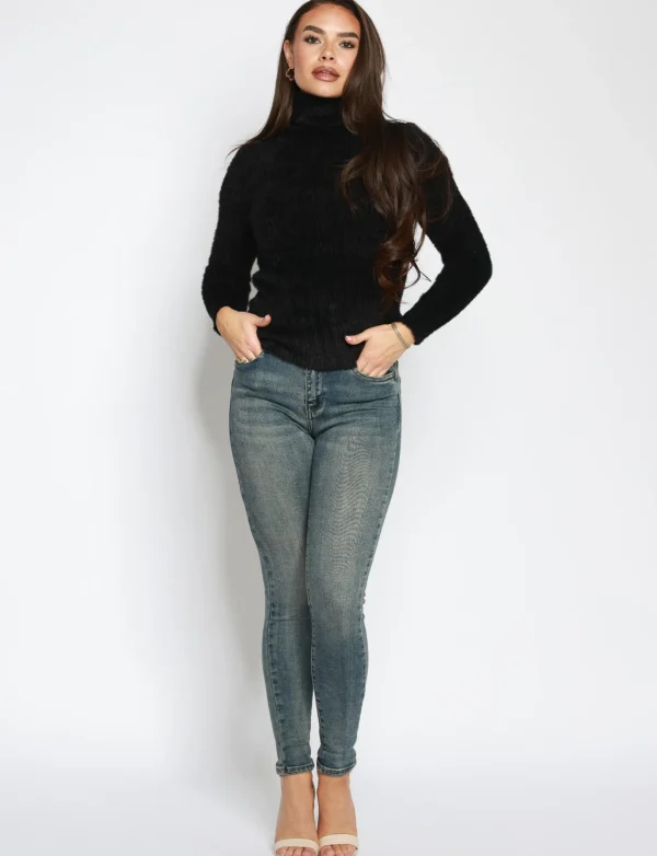 Redseventy | Skinny jeans J1376 Blauw