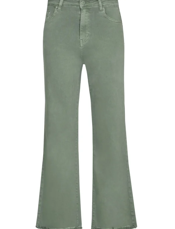 Redseventy | Wide leg jeans J1391 Groen