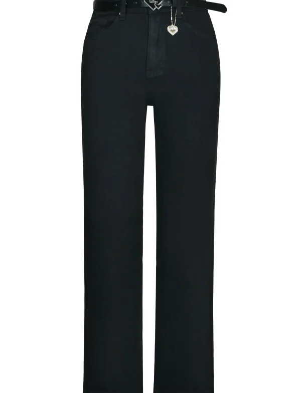 Redseventy | Wide leg jeans J1350-2 Zwart
