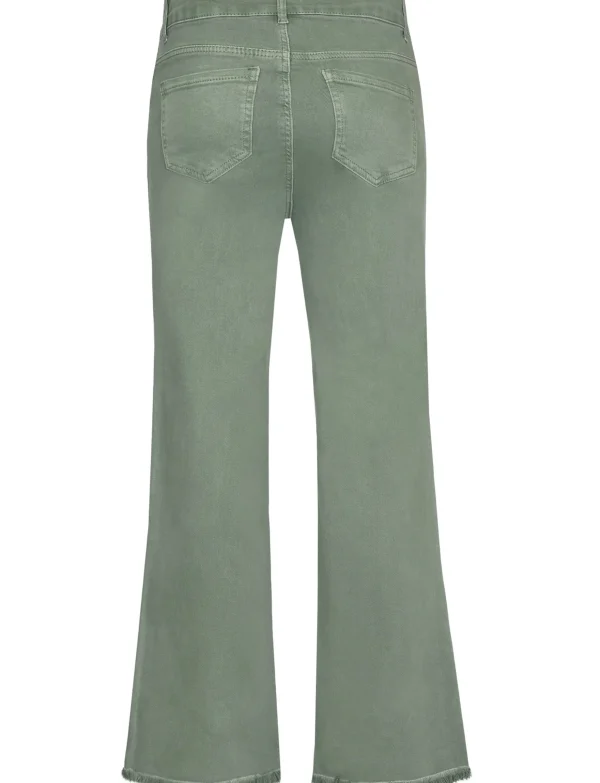 Redseventy | Wide leg jeans J1391 Groen
