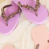 Simone Herrera | Slipper Adela Multicolor Lila
