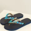 Simone Herrera | Slipper Alana Donkerblauw