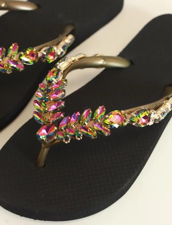 Simone Herrera | Slipper Adela Multicolor Zwart