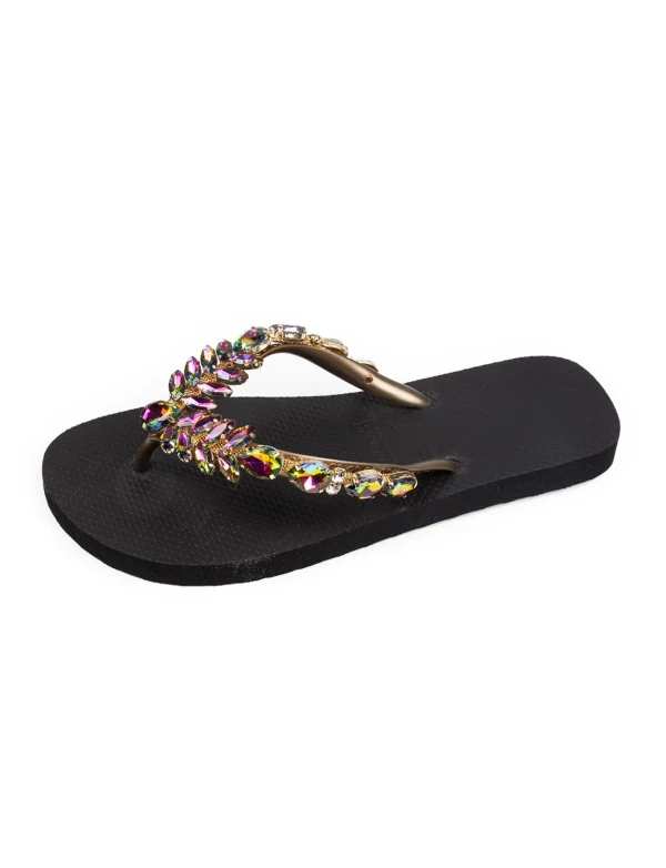 Simone Herrera | Slipper Adela Multicolor Zwart