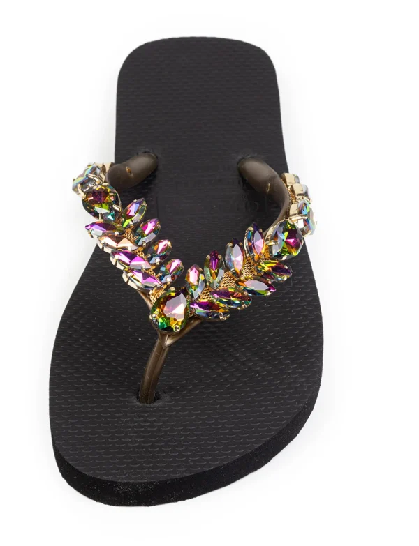 Simone Herrera | Slipper Adela Multicolor Zwart