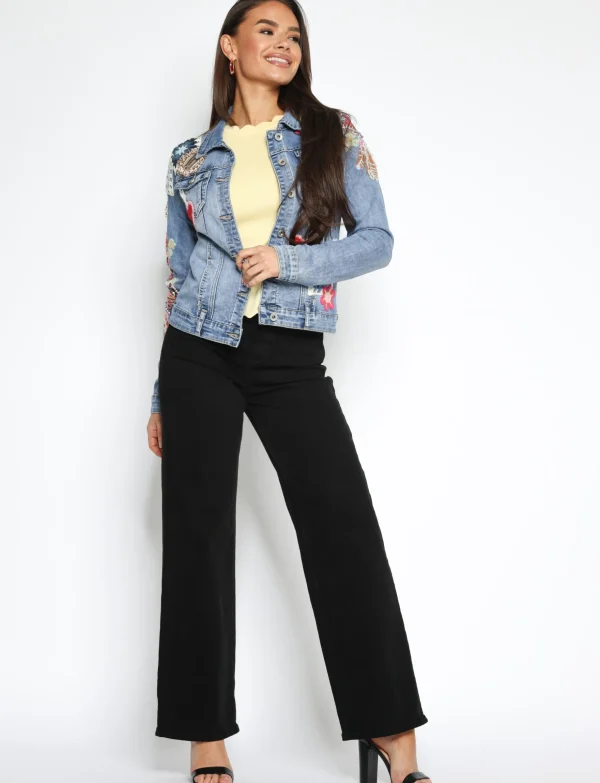 Spijkerjacket Linde Blauw