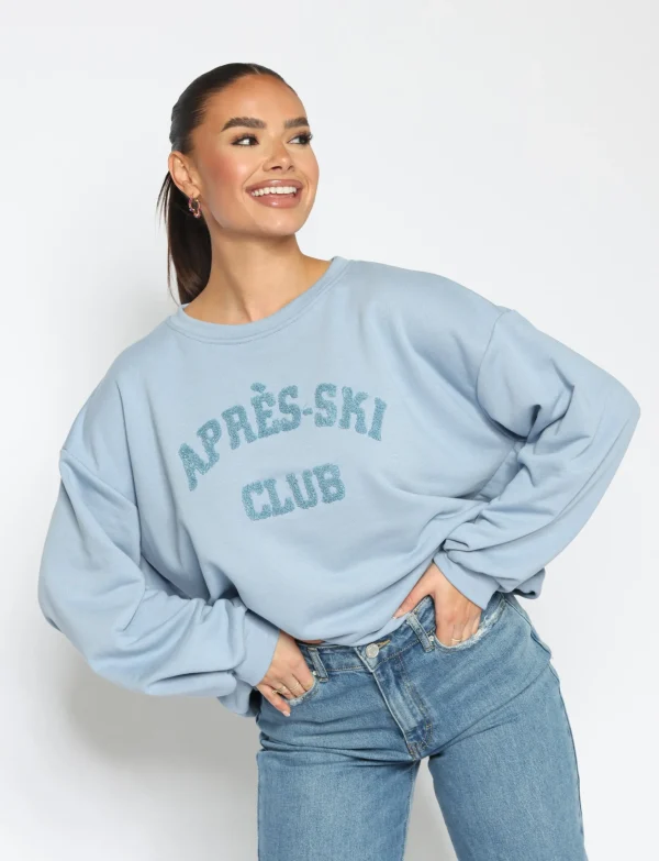 Sweater Apres ski club Blauw