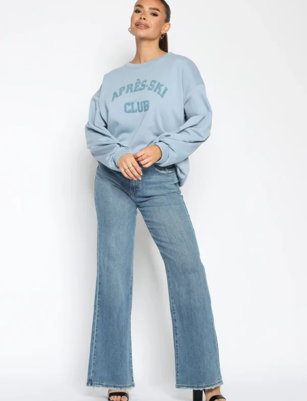 Sweater Apres ski club Blauw