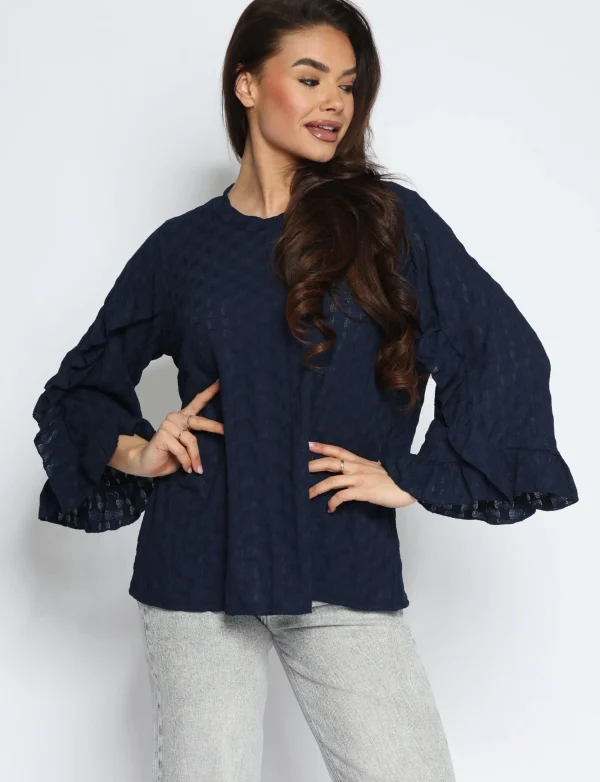 Top Jessy Donkerblauw