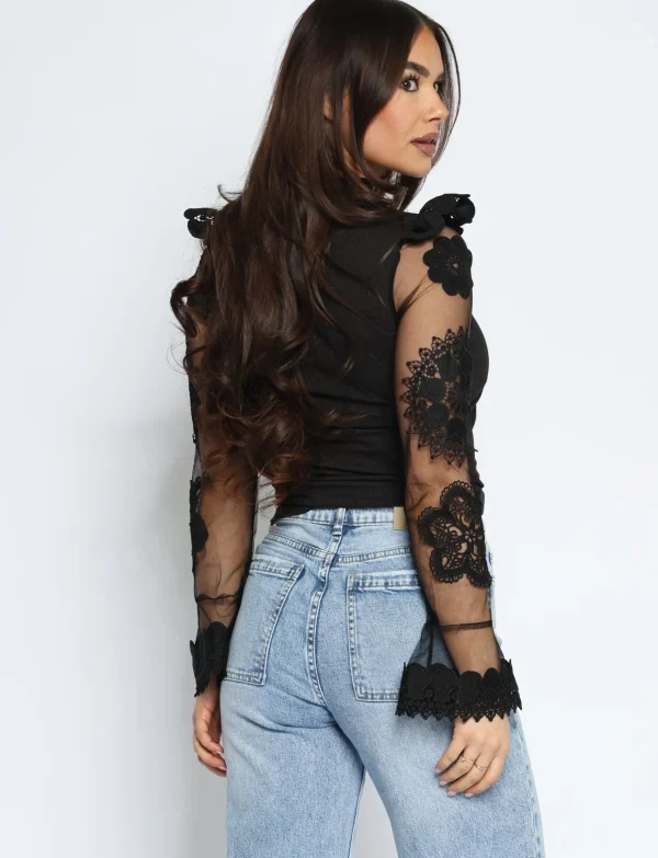 Top June Zwart