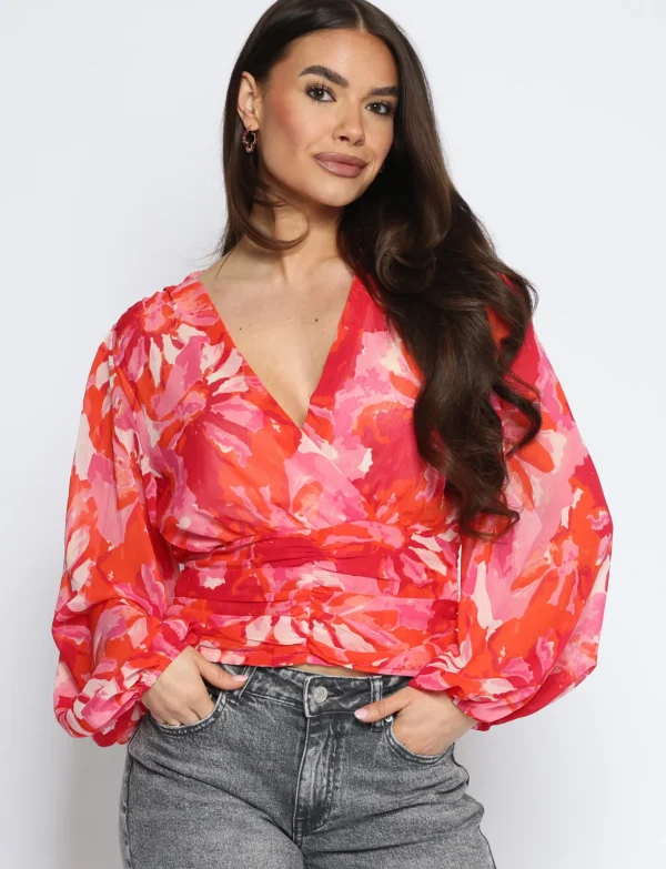 Top Ledia Fuchsia