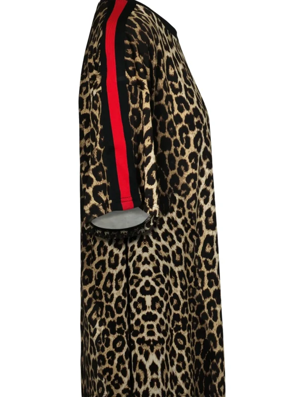 Top Riley Panterprint Zwart