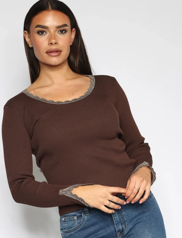 Top Robien Donkerbruin
