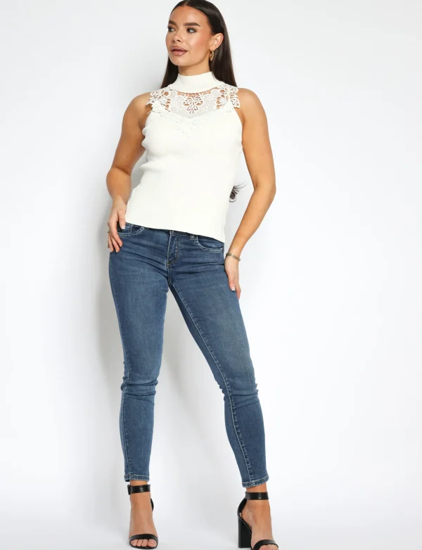Toxik | Skinny jeans L21164-1# Blauw
