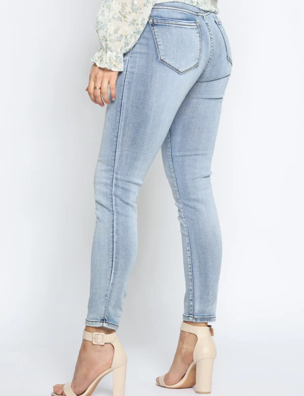 Toxik | Skinny jeans L21284-7 Blauw