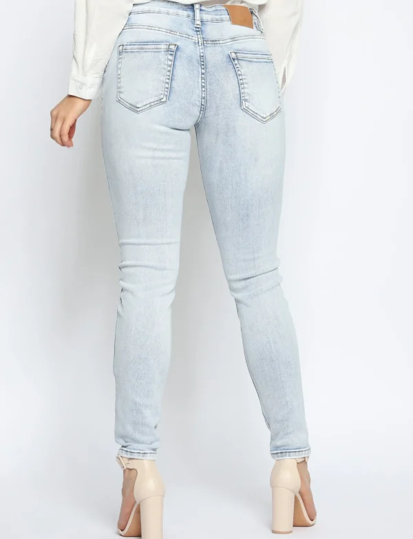 Toxik | Skinny jeans L21329 Blauw