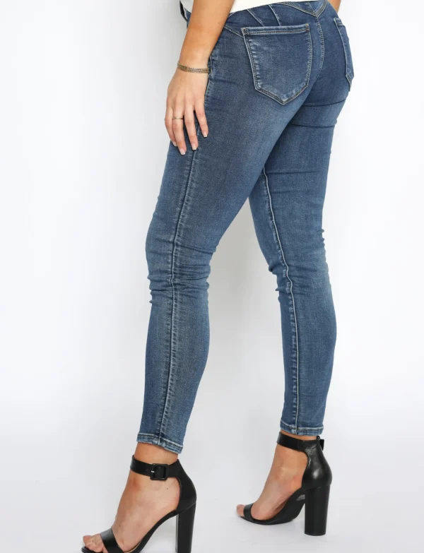 Toxik | Skinny jeans L21164-1# Blauw