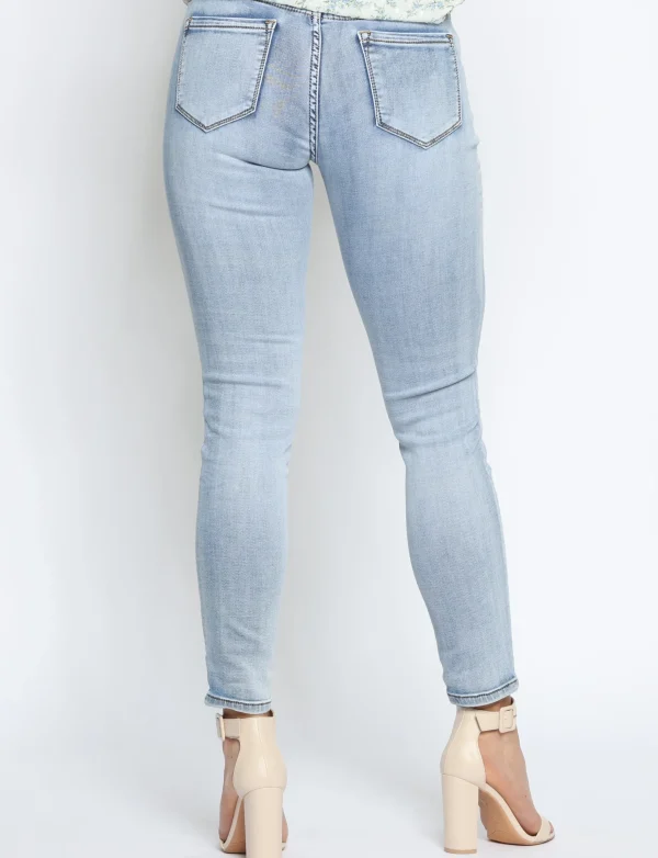 Toxik | Skinny jeans L21284-7 Blauw