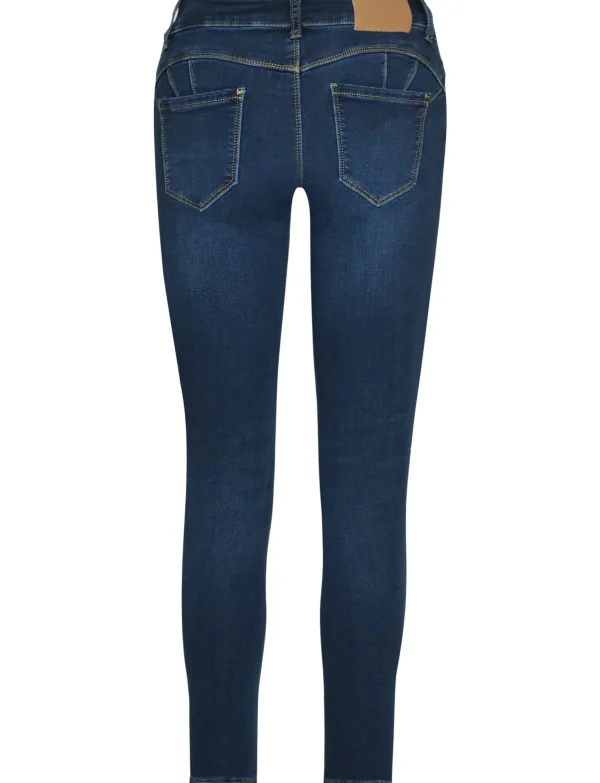 Toxik | Skinny jeans L21164 Donkerblauw
