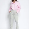Travelstof broek Bella Grijs