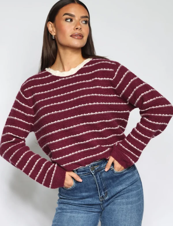 Trui Jolene Bordeaux