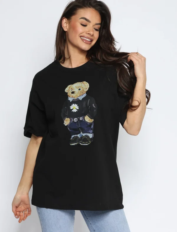 T-shirt Beer Sunflower Zwart