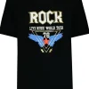 T-shirt Muse Zwart