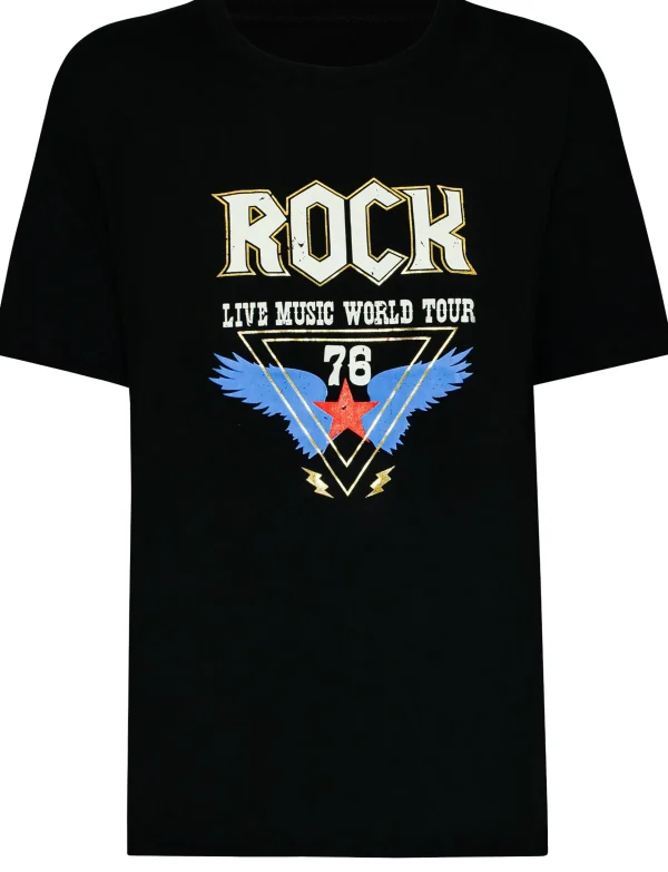 T-shirt Muse Zwart