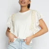 T-shirt Tinney Wit