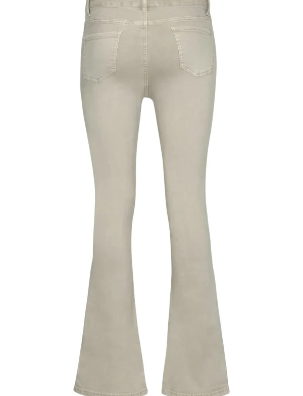 Vivid | Flared jeans E1535 Beige